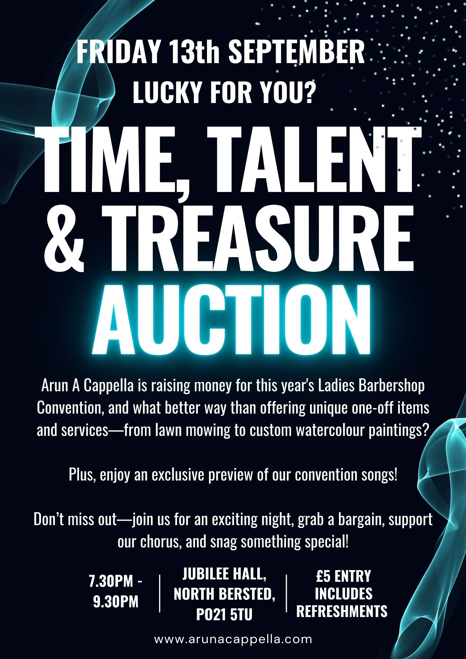 Time, Talent & Treasure Auction